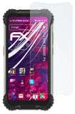 Glasfolie atFoliX kompatibel mit DOOGEE S58 Pro, 9H Hybrid-Glass FX