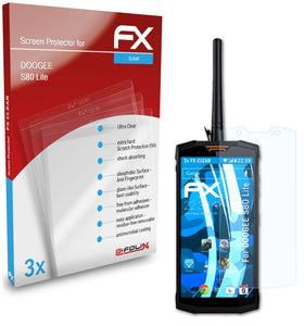 atFoliX FX-Clear Schutzfolie für DOOGEE S80 Lite