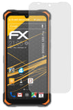 Panzerfolie atFoliX kompatibel mit DOOGEE S86 Pro, entspiegelnde und stoßdämpfende FX (3X)