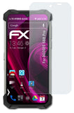 Glasfolie atFoliX kompatibel mit DOOGEE S88 Pro, 9H Hybrid-Glass FX