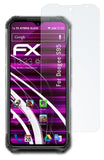 Glasfolie atFoliX kompatibel mit DOOGEE S95, 9H Hybrid-Glass FX