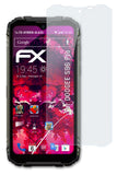 Glasfolie atFoliX kompatibel mit DOOGEE S96 Pro, 9H Hybrid-Glass FX