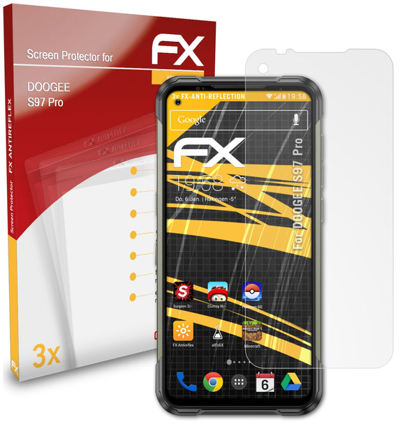 atFoliX FX-Antireflex Displayschutzfolie für DOOGEE S97 Pro