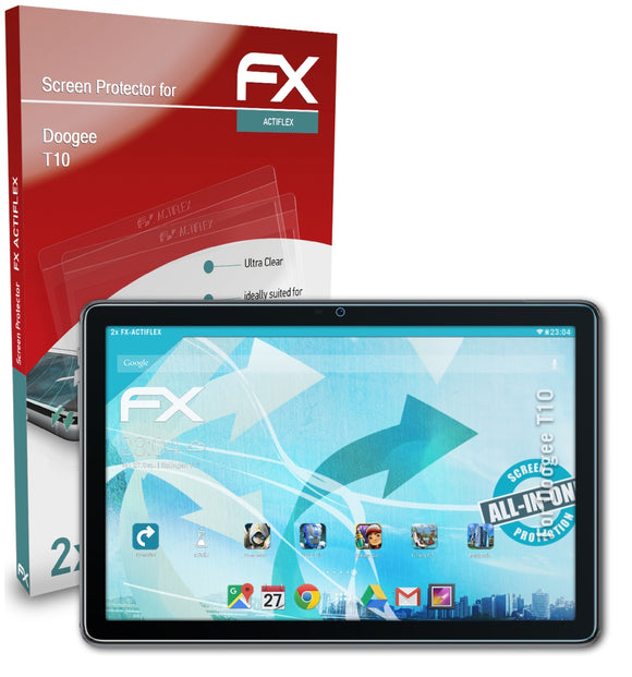 atFoliX FX-ActiFleX Displayschutzfolie für DOOGEE T10