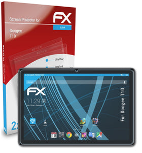 atFoliX FX-Clear Schutzfolie für DOOGEE T10