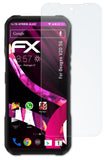 Glasfolie atFoliX kompatibel mit DOOGEE V20 5G, 9H Hybrid-Glass FX