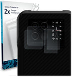 Bruni Basics-Clear Displayschutzfolie für DOOGEE V20 5G Lens