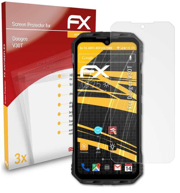 atFoliX FX-Antireflex Displayschutzfolie für Doogee V30T