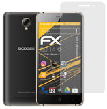 Panzerfolie atFoliX kompatibel mit DOOGEE X10S, entspiegelnde und stoßdämpfende FX (3X)