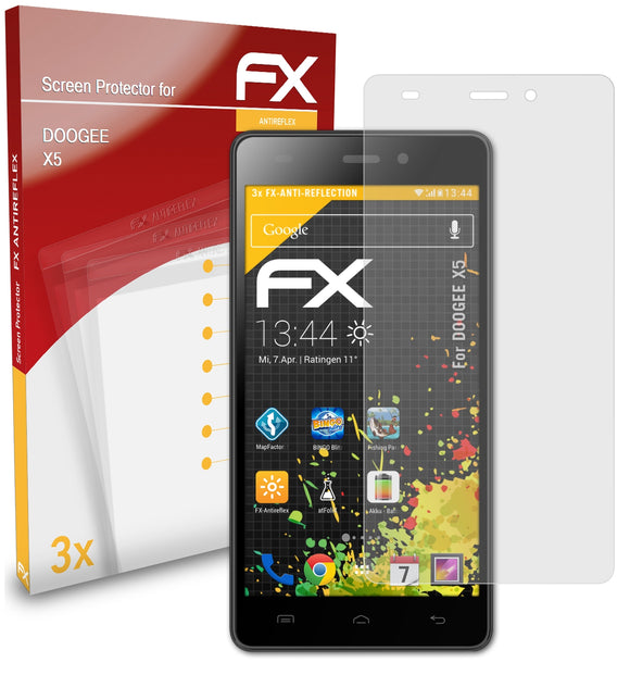atFoliX FX-Antireflex Displayschutzfolie für DOOGEE X5