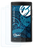 Schutzfolie Bruni kompatibel mit DOOGEE X5 MAX Pro, glasklare (2X)