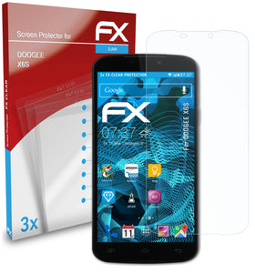 atFoliX FX-Clear Schutzfolie für DOOGEE X6S