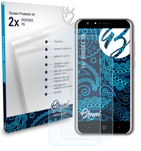 Bruni Basics-Clear Displayschutzfolie für DOOGEE Y6