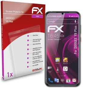 atFoliX FX-Hybrid-Glass Panzerglasfolie für DOOGEE Y9 Plus