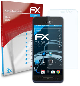 atFoliX FX-Clear Schutzfolie für Doro 8035