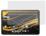 Panzerfolie atFoliX kompatibel mit Doro Tablet, entspiegelnde und stoßdämpfende FX (2X)