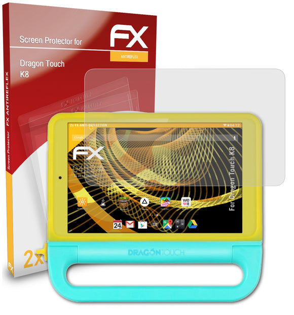 atFoliX FX-Antireflex Displayschutzfolie für Dragon Touch K8