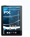 Schutzfolie atFoliX kompatibel mit Dragon Touch Max10, ultraklare FX (2X)