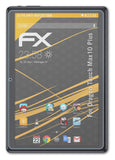 Panzerfolie atFoliX kompatibel mit Dragon Touch Max10 Plus, entspiegelnde und stoßdämpfende FX (2X)