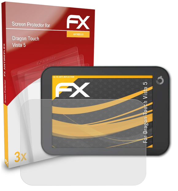 atFoliX FX-Antireflex Displayschutzfolie für Dragon Touch Vista 5