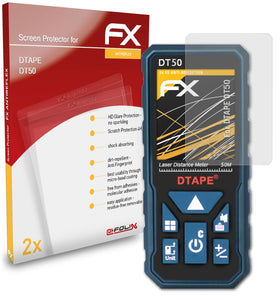 atFoliX FX-Antireflex Displayschutzfolie für DTAPE DT50