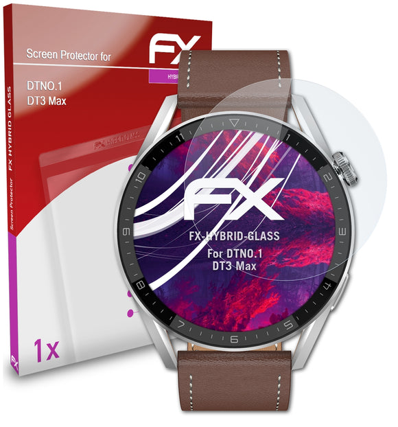 atFoliX FX-Hybrid-Glass Panzerglasfolie für DTNO.1 DT3 Max