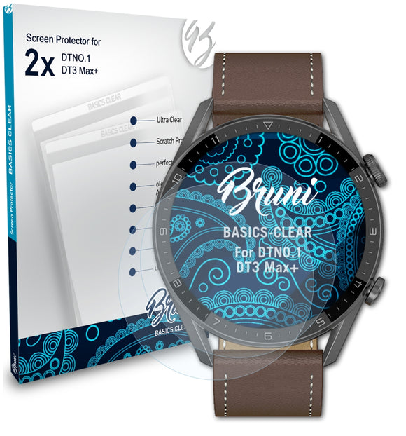 Bruni Basics-Clear Displayschutzfolie für DTNO.1 DT3 Max+