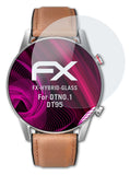 Glasfolie atFoliX kompatibel mit DTNO.1 DT95, 9H Hybrid-Glass FX