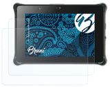 Schutzfolie Bruni kompatibel mit Durabook R8 Tablet, glasklare (2X)