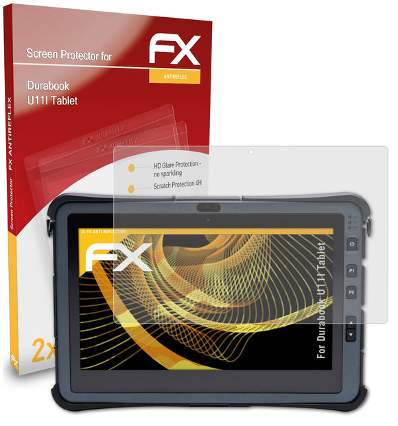 atFoliX FX-Antireflex Displayschutzfolie für Durabook U11I Tablet