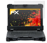 Panzerfolie atFoliX kompatibel mit Durabook Z14I Laptop, entspiegelnde und stoßdämpfende FX (2X)