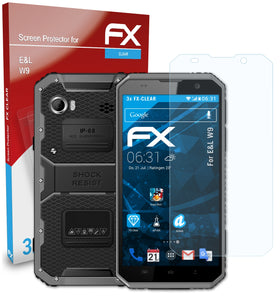 atFoliX FX-Clear Schutzfolie für E&L W9