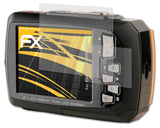 atFoliX Panzerfolie kompatibel mit Easypix W1400 Active, entspiegelnde und stoßdämpfende FX Schutzfolie (3er Set)
