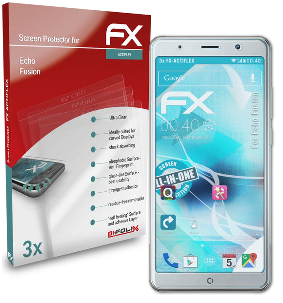 atFoliX FX-ActiFleX Displayschutzfolie für Echo Fusion
