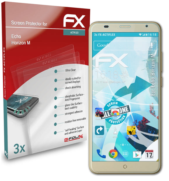 atFoliX FX-ActiFleX Displayschutzfolie für Echo Horizon M