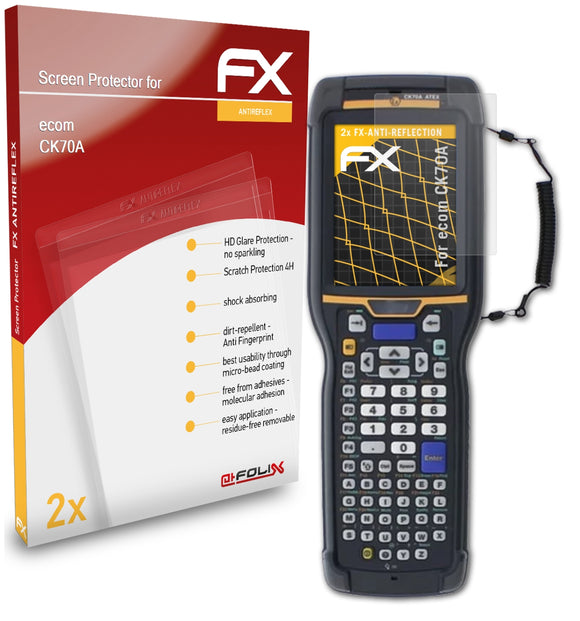 atFoliX FX-Antireflex Displayschutzfolie für ecom CK70A
