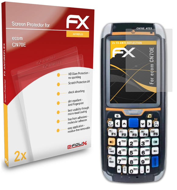 atFoliX FX-Antireflex Displayschutzfolie für ecom CN70E