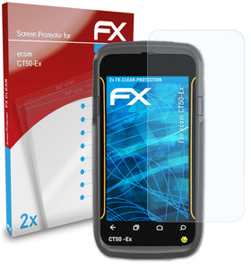 atFoliX FX-Clear Schutzfolie für ecom CT50-Ex