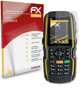 atFoliX FX-Antireflex Displayschutzfolie für ecom Ex-Handy 08