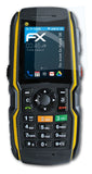 Schutzfolie atFoliX kompatibel mit ecom Ex-Handy 08, ultraklare FX (3X)