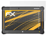 Panzerfolie atFoliX kompatibel mit ecom Pad-Ex 01 P8 D2, entspiegelnde und stoßdämpfende FX (2X)