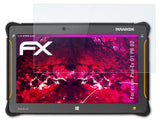 Glasfolie atFoliX kompatibel mit ecom Pad-Ex 01 P8 D2, 9H Hybrid-Glass FX