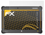 Panzerfolie atFoliX kompatibel mit ecom Pad-Ex 01 P8 DZ2, entspiegelnde und stoßdämpfende FX (2X)