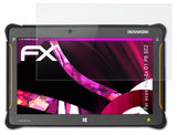 Glasfolie atFoliX kompatibel mit ecom Pad-Ex 01 P8 DZ2, 9H Hybrid-Glass FX