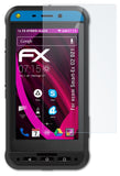 Glasfolie atFoliX kompatibel mit ecom Smart-Ex 02 DZ1, 9H Hybrid-Glass FX