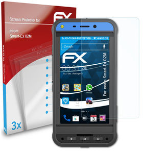 atFoliX FX-Clear Schutzfolie für ecom Smart-Ex 02M