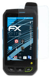 Schutzfolie atFoliX kompatibel mit ecom Smart-Ex 201, ultraklare FX (3X)