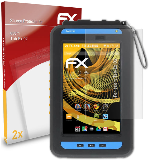 atFoliX FX-Antireflex Displayschutzfolie für ecom Tab-Ex 02