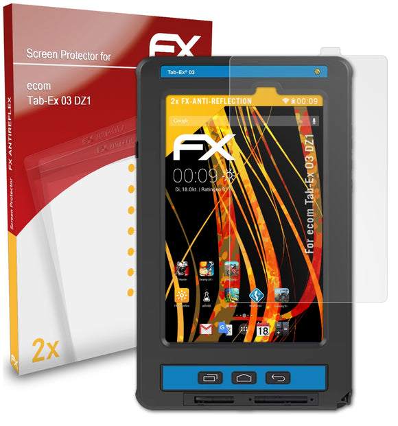 atFoliX FX-Antireflex Displayschutzfolie für ecom Tab-Ex 03 DZ1