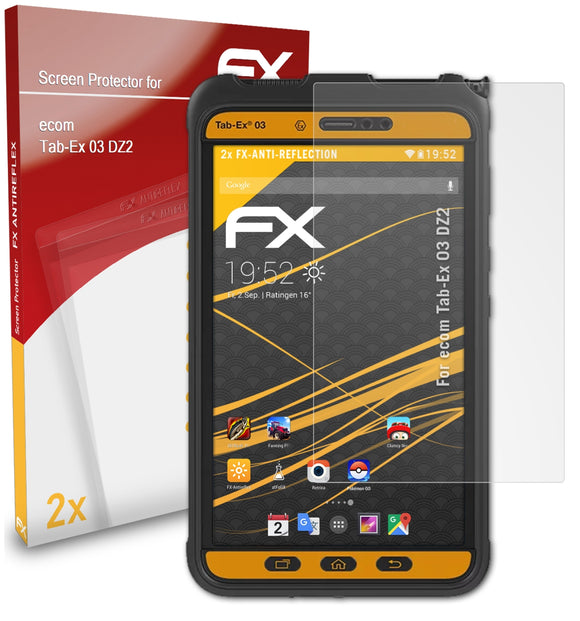 atFoliX FX-Antireflex Displayschutzfolie für ecom Tab-Ex 03 DZ2